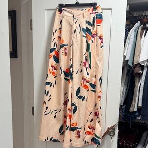 AKIRA Multi-Color Satin Pants
